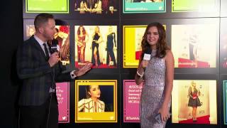 Bailee Madison & Ted Stryker Samsung Galaxy Social Wall Part 08 - AMAs 2014