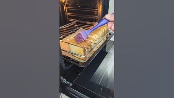 Be sure to remember this trick! How to cook toasted bread in the oven