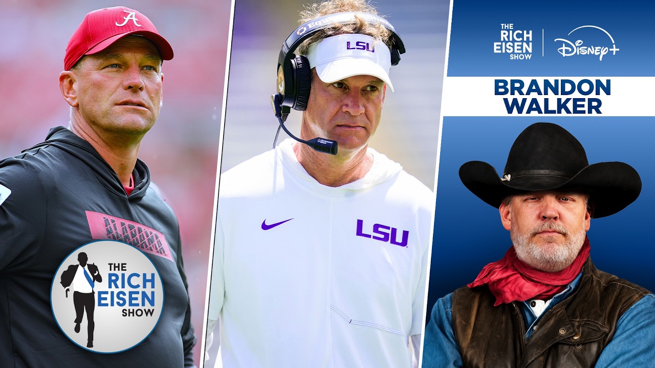 Barstool Sports’ Brandon Walker on Alabama's Regression & Kiffin Stirring Up SEC | Rich Eisen Show