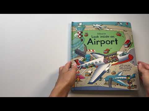 Look inside an airport. Usborne. Обзор