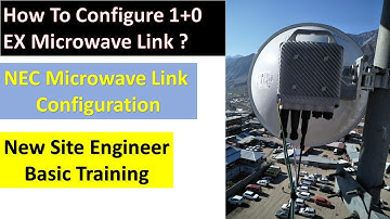 EX Microwave 1+0 link Configuration || EX Link || PK Telecommunication