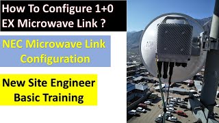 EX Microwave 1+0 link Configuration || EX Link || PK Telecommunication screenshot 4