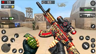 Grand Army Commando Shooting Game - Gun Strike Offline - Android GamePlay screenshot 1
