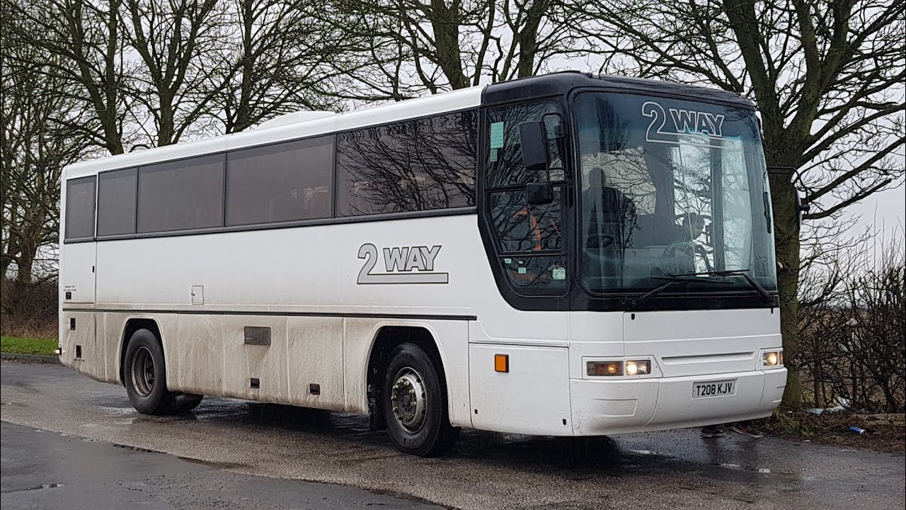 2-сторонняя транспортировка Scunthorpe Mini Dennis Javelin Plaxton Premiere (T208 KJV)