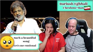 DARIUSH EGHBALI - CHESHME MAN(my eyes) | REACTION😭ir