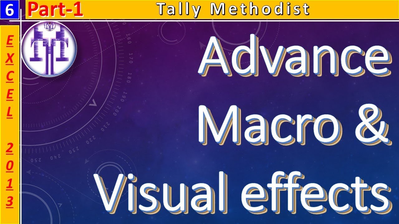 Advance Macro In Excel 2013 In Hindi YouTube