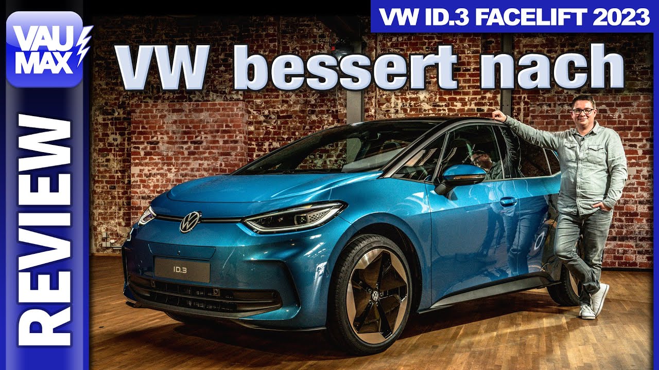 So reagiert VW auf Kundenkritik | 2023 VW ID.3 Facelift Neuvorstellung & Änderungen