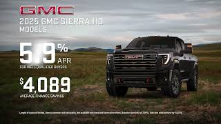 Career Overview 2025 GMC Sierra HD | $4,089 SAVINGS + 5.9% APR