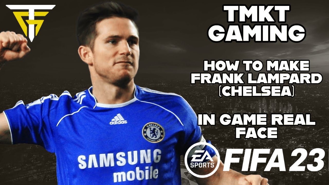 FIFA 23 - How To Make Frank Lampard (Chelsea) - In Game Real Face!