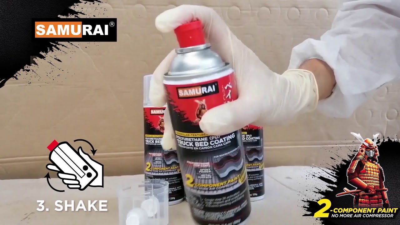 SAMURAI 2 COMPONENT PAINT STEP BY STEP YouTube
