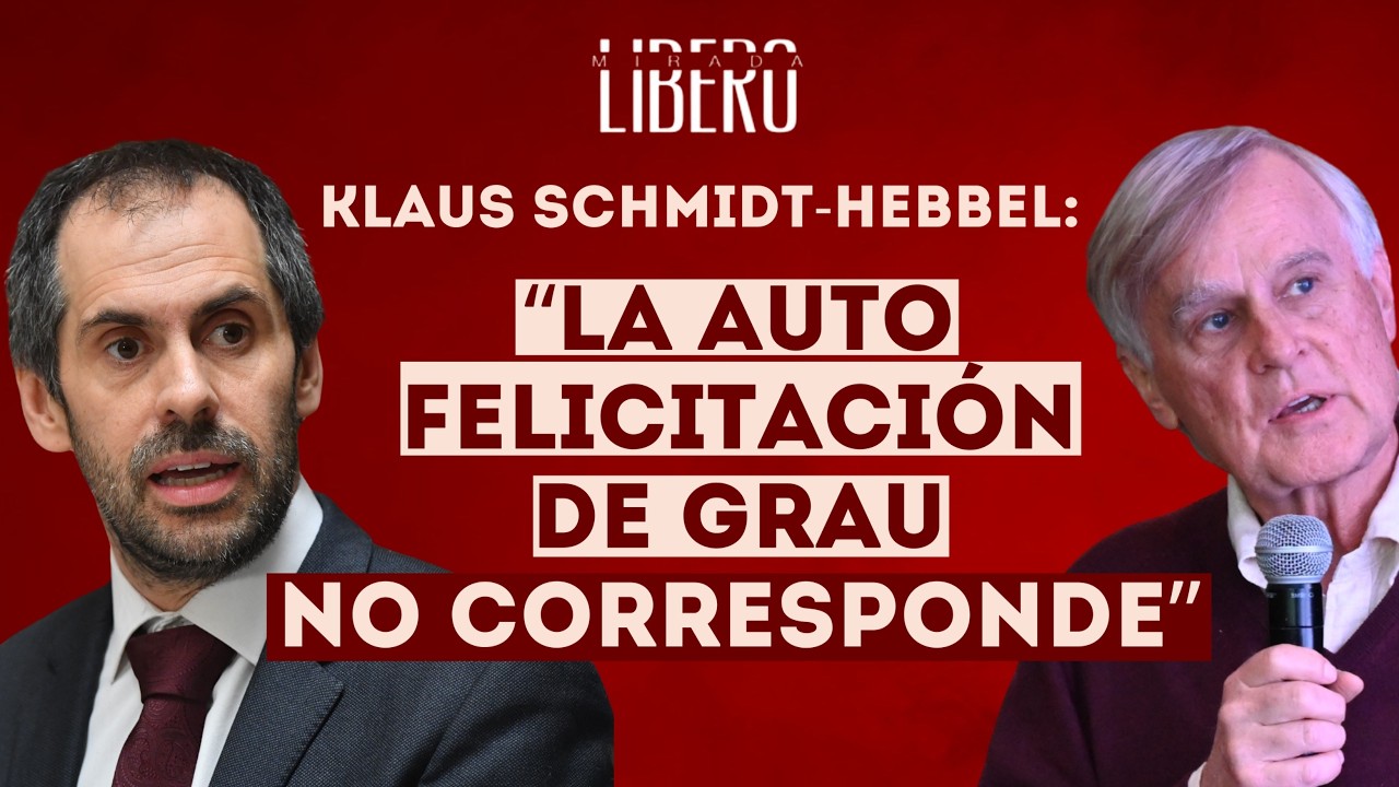Klaus Schmidt-Hebbel: “La auto felicitación de Grau por la baja inflación no corresponde”