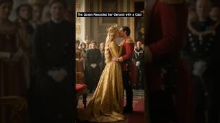 The Queen Rewarded Her General With A Kiss