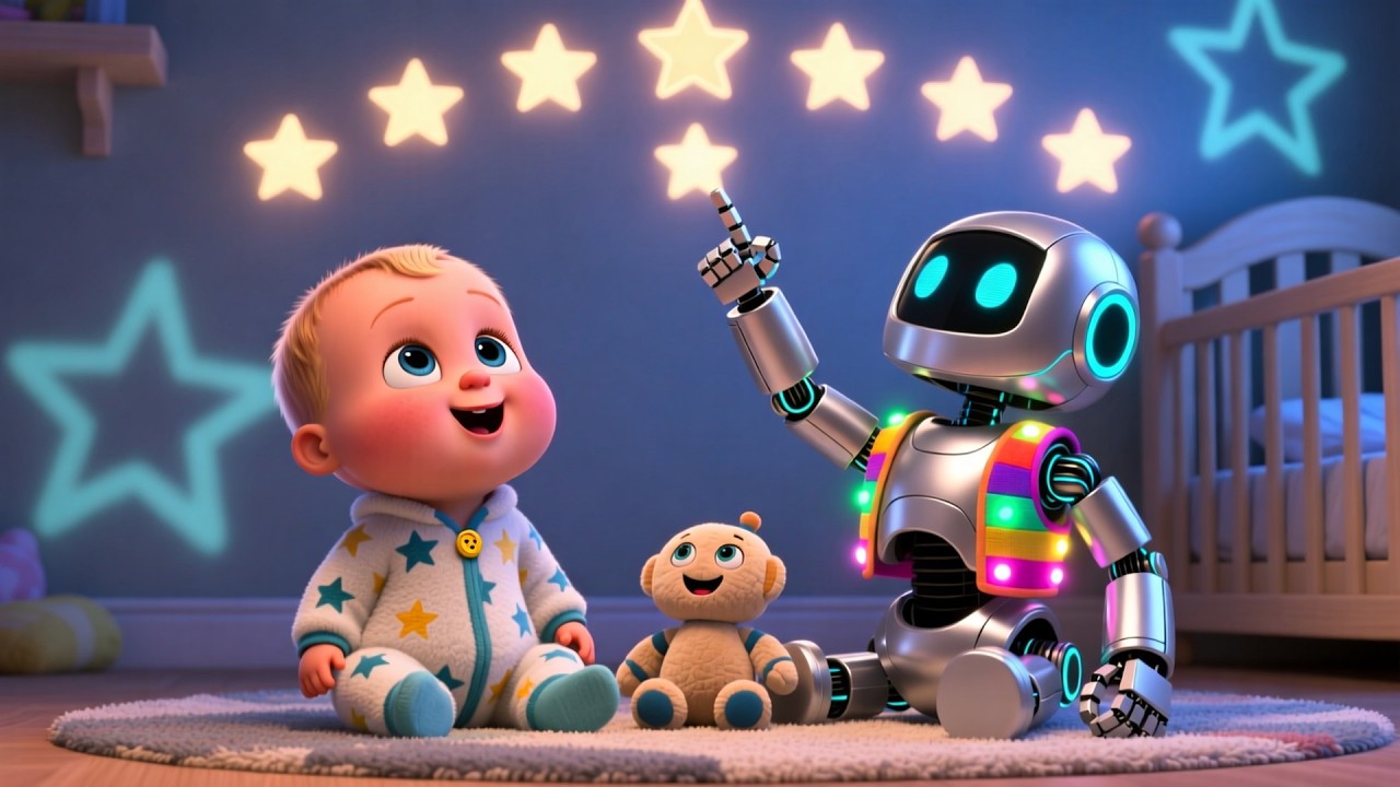 Counting Stars Tonight 🌟🌙 | Fun Bedtime Counting Song for Kids | Preschool Educational Video