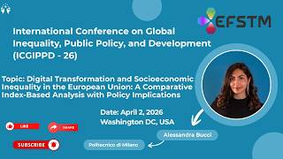 EFSTM - Digital transformation, inequality, EU, policy | PP0379