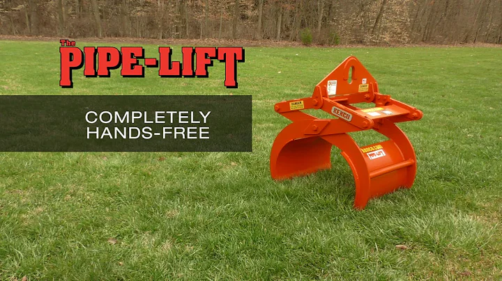 Kenco Pipe Lift - Move Heavy Concrete Pipe