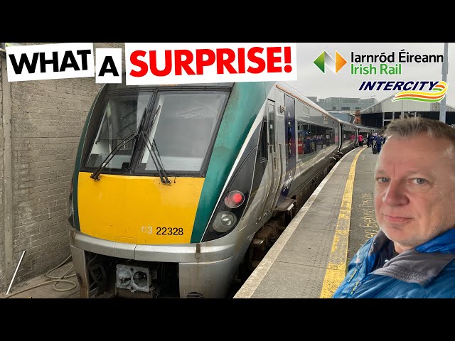 Travel vlog - My Surprising Trip on The Slow Train to Sligo, with Irish Rail