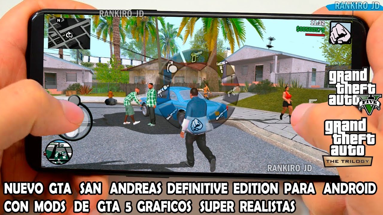 Nuevo Gta san andreas Definitive Edition para android con mods de Gta 5 ...