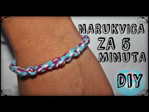 Video: Kako Brzo Izraditi Narukvicu Na Spomen žici