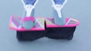 Marty McFly Halloween Costume 2015 with Real-ish Hoverboard