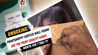 Printshoppy Acrylic Wall Frame | Are the print quality good? | Unboxing & Review screenshot 5