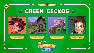MCC S4 Kick-Off | MC Championship Season 4 | Green Geckos