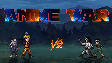 Uzumaki Naruto V1 & Sasuke Rinnegan(Om Hy) VS Neji & Lee V2 in Jump Force Mugen