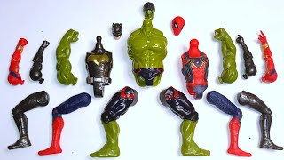 Assemble Marvel Toys Action Figures ~ BATMAN VS HULK VS SPIDERMAN ~ Avengers Marvel Assemble Toys