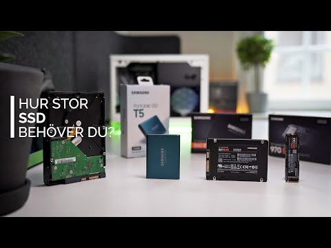 Video till Lagringsguide del 2 – hur stor SSD behöver du?