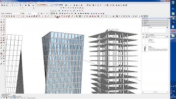 Skyscraper speed 3d modeling
