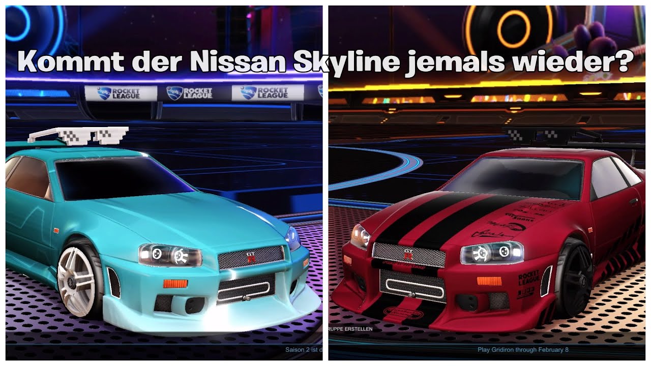 Nissan skyline rocket league