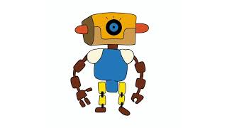 Robots Coloring pages