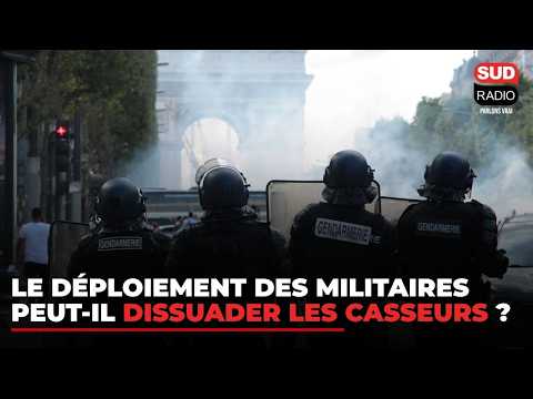 Can the deployment of the military deter rioters?