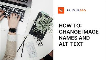 Plug In SEO: How to Change Image Filename and Image ALT text