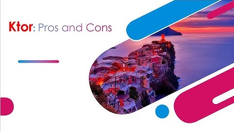 Ktor Web Framework : Pros  And Cons