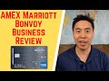 AMEX Marriott Bonvoy Business USA Review (Canadian Perspective)