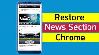 How to restore the news section on chrome screenshot 5