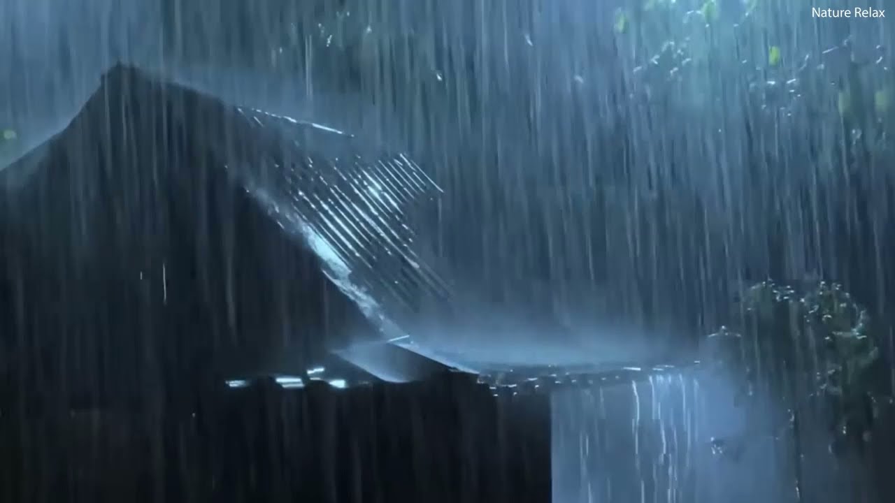 Le bruit de la pluie