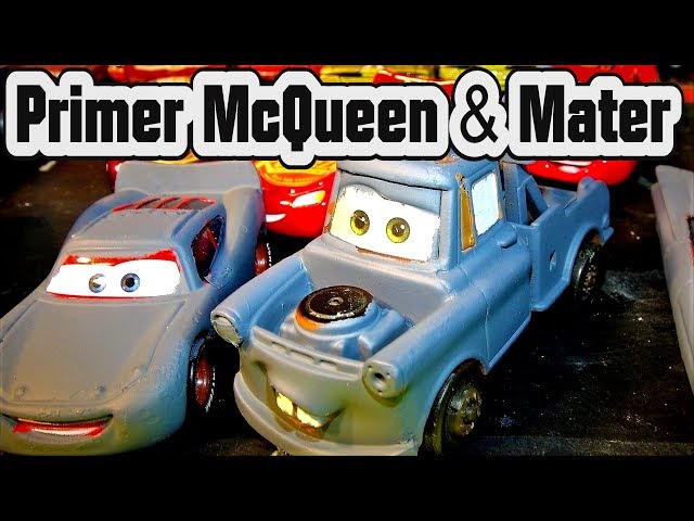 Pixar Cars Double Feature 2017 Making Primer Lightning McQueen and