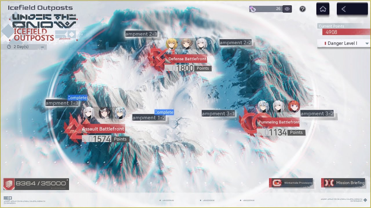 Набиваем Очки в душном режиме Icefield Outposts | Snowbreak