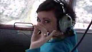 Sanyo Blimp Ride w/ Morgan Webb and Cat Schwartz for Tech TV