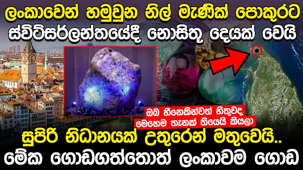 ලංකාවෙන් හොයාගත්ත බිලියන ගානක් වටින සම්පත්වලට සිද්ධ වෙච්ච දේ | Treasures of Sri Lanka | Naifm