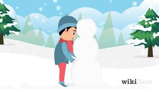 Einen Schneemann Bauen