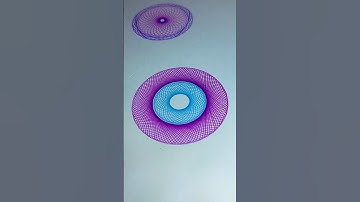 Amazing Spirograph #spirograph #satisfying #art #asmr #spirographshr #pattern #viral #shorts #usa