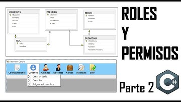 Implementar Roles y Permisos en C# y SQLServer - Guia completa Parte 2