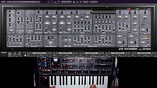 Sequential FOURM  Poly Aftertouch with Cherry Audio SH-MAX