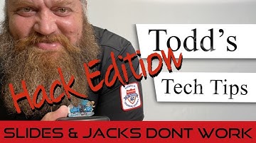 RV Slides & Jacks not moving