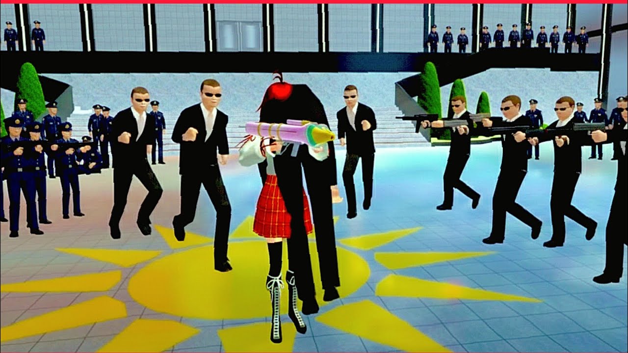 Yakuza Battle: Himawari VS Momogumi || SAKURA School Simulator #gaming 