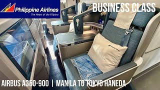 Philippine Airlines Business Class Airbus A350-900 | Manila to Tokyo Haneda