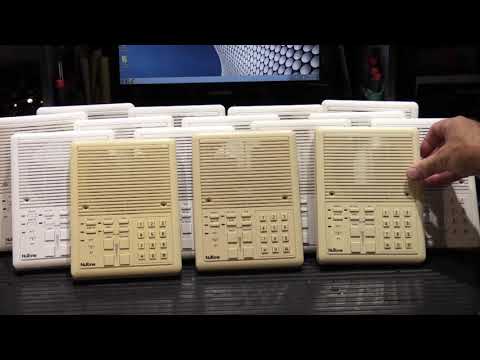 Re-Whitening a Large Group of NuTone IS515 Selective Call Inside Remote Intercom Stations