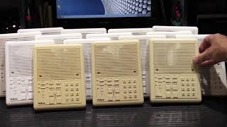 Re-Whitening a Large Group of NuTone IS515 Selective Call Inside Remote Intercom Stations